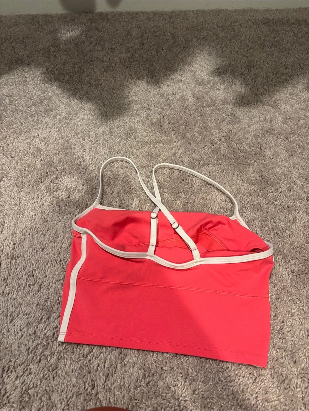 VUORI ALL THE FEELS CORSET TANK AND SHORTS 4” SUNSET PINK - Picture 3 of 3